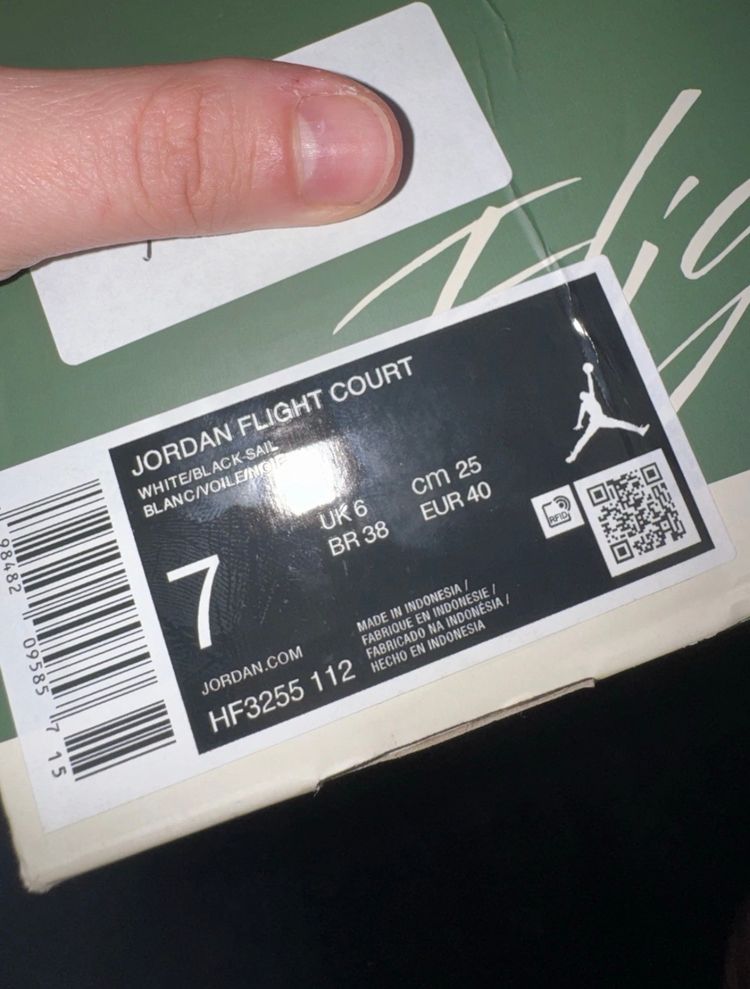 Jordan Flight Court Sneakers Uk 6 imagen 6