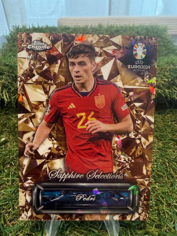 Topps Topps Chrome Sapphire Selections Euro 2024 Football Card product image