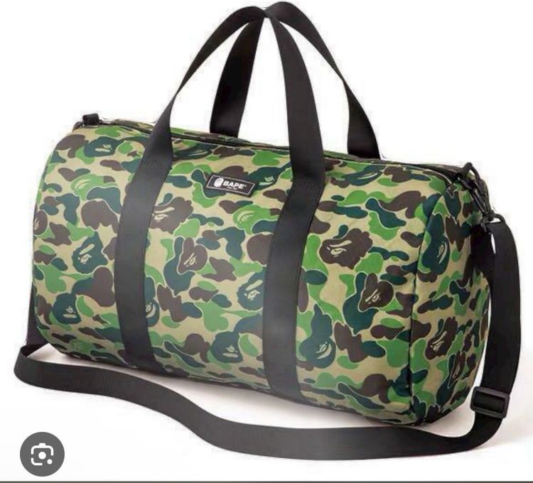 Bape camo duffle bag - Japan exclusive (green)