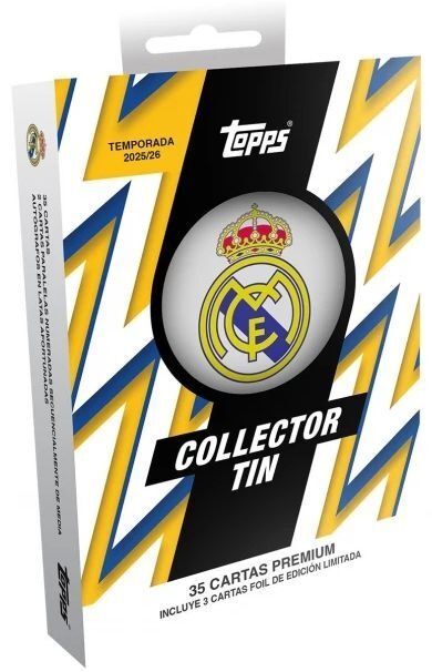 Topps Tin Collector REAL MADRID 2025 26 product image