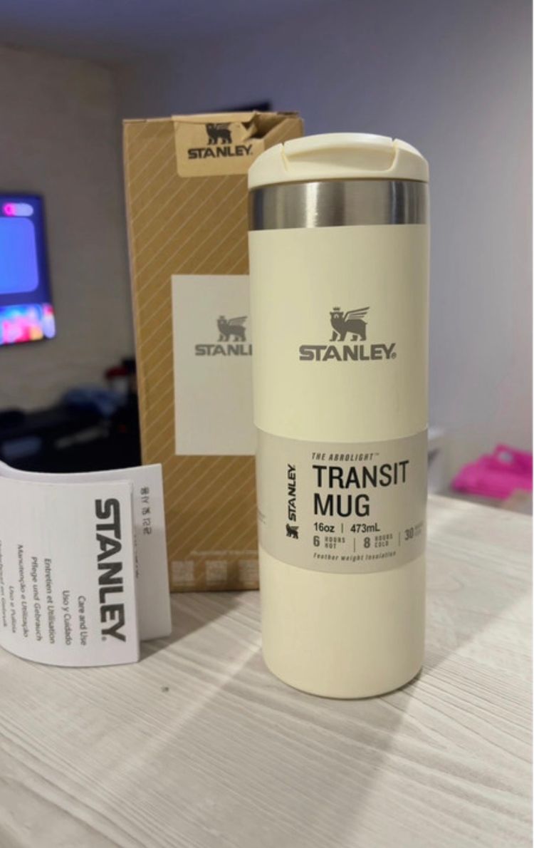 Stanley Transit Mug Kubek termos beżowy beige image 1