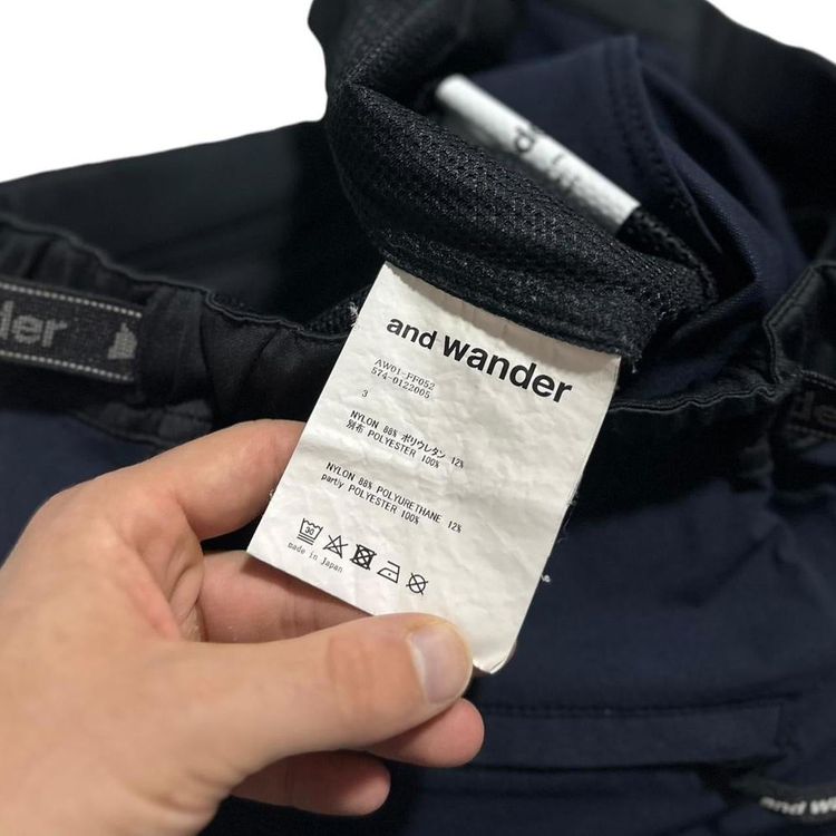 And Wander Reflective Stich Shorts 3