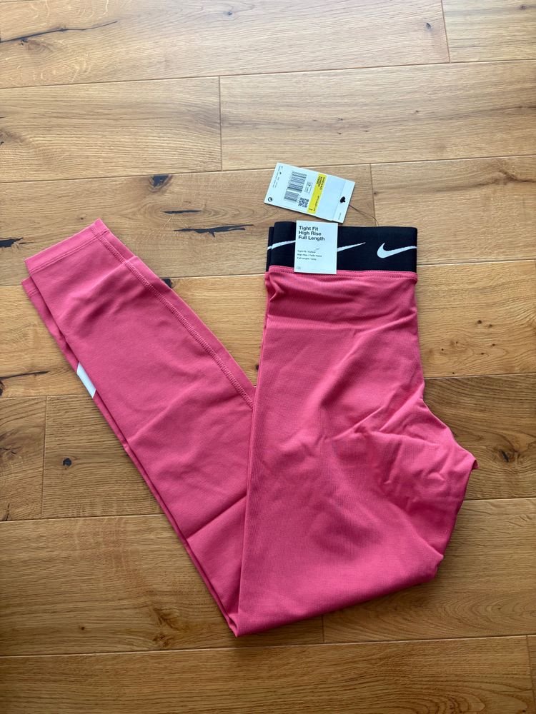 Nike Nike Women'S Pink Tight Fit High Rise Full Length Leggings product image