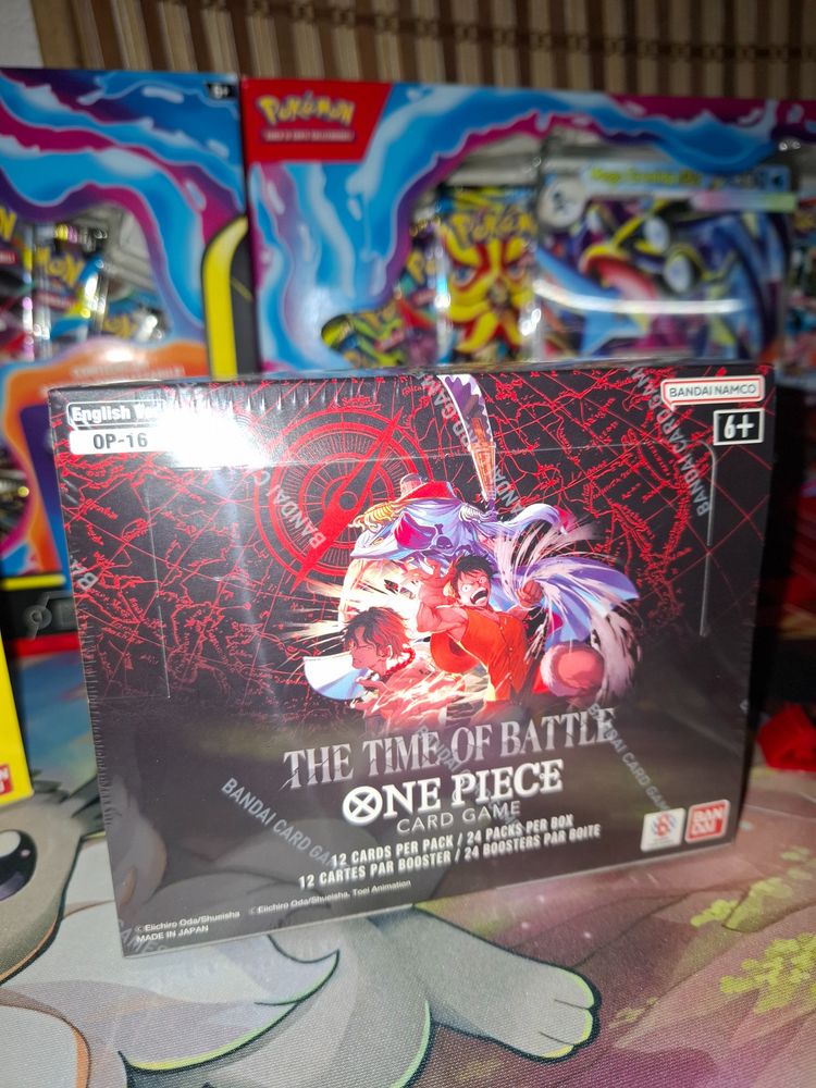OP-16 Box sealed The Time Of Battle One Piece Card Game image 1