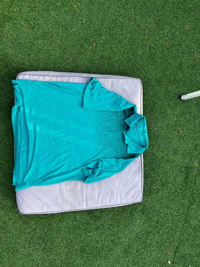 Under Armour Men's Turquoise HeatGear Polo Shirt XL Loose Fit