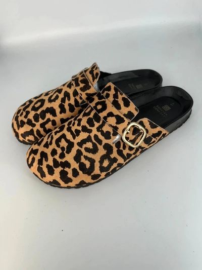 Next - Klapki płaskie panterka - size 43 26,5 cm