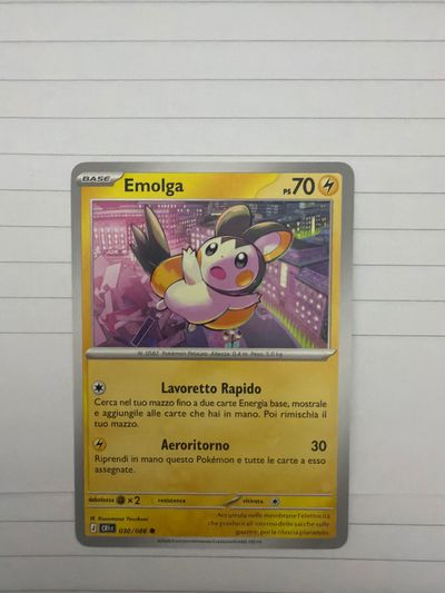 Emolga Pokémon Card