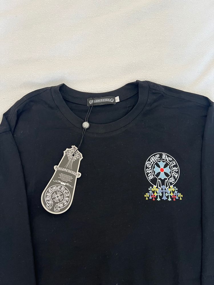 Chrome Hearts Black Long Sleeve T-Shirt image 3