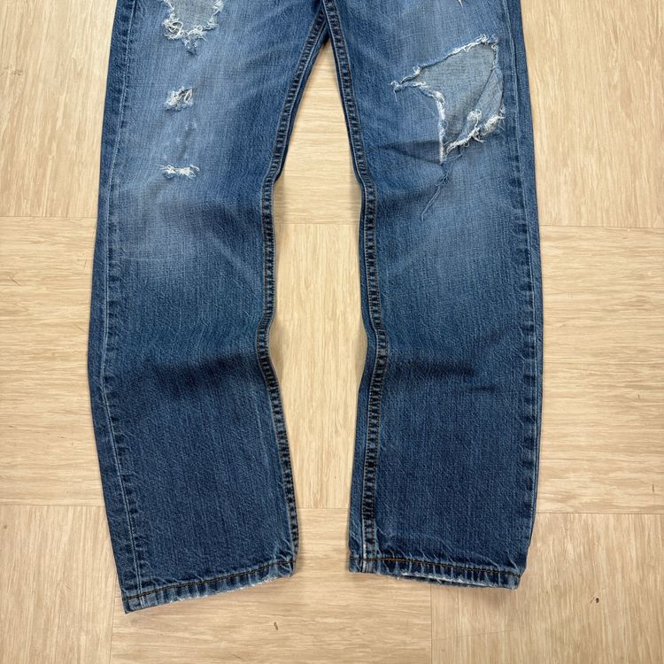 Immagine di Levi's 511 2000's slim fit distressed jeans (S) 11