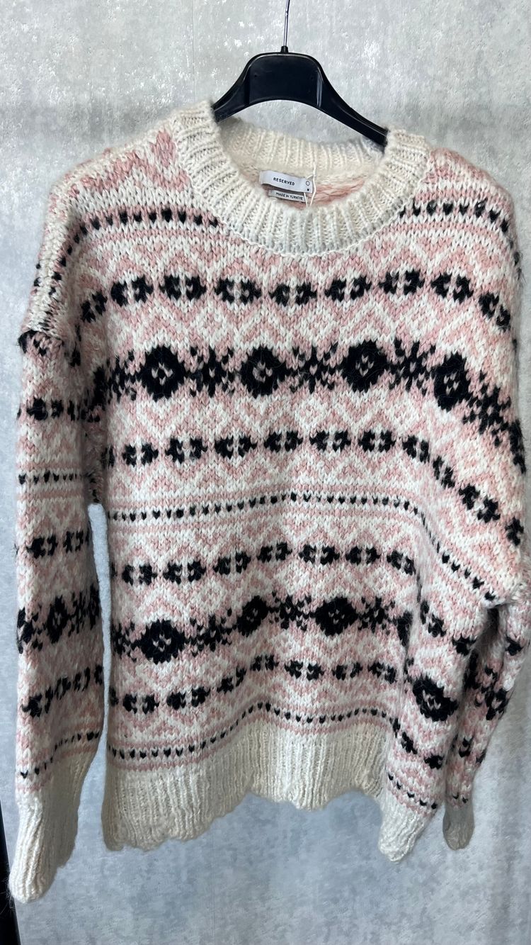 Gruby sweter z wełną rozmiar 42/44 plus size
