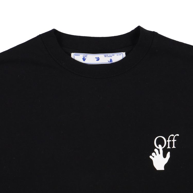 Off-White Black Caravaggio Arrows Long Sleeve Skate T-Shirt 6