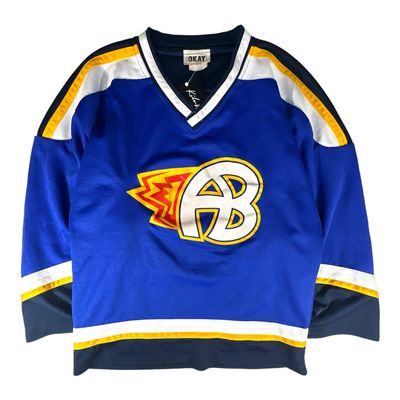 Okay Blue Hockey Jersey