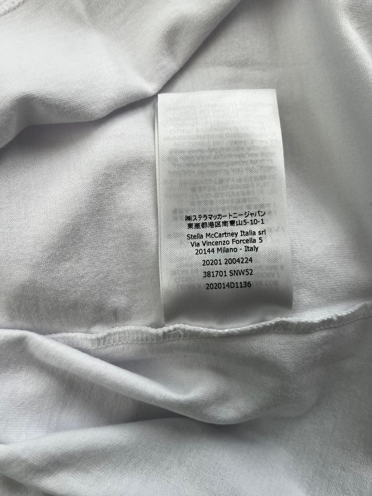 Stella Mccartney White T-Shirt With 'We Are The Weather' Print 8