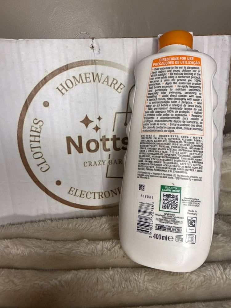 Garnier Ambre Solaire Hydra 24H Protect Sunscreen Milk 2