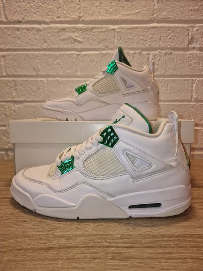 Air Jordan 4 Retro metallic Green #box 6.5/6