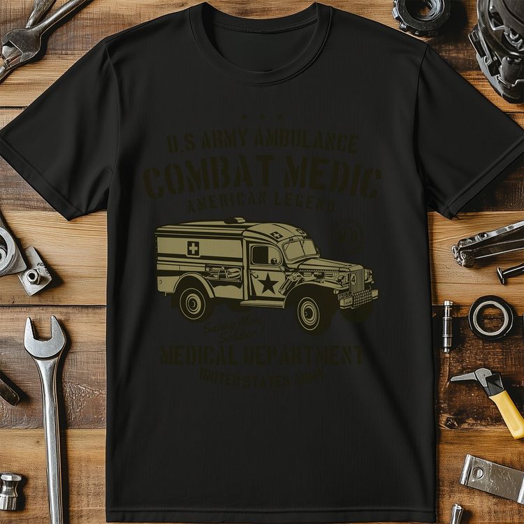 US Army Ambulance T-Shirt image 2
