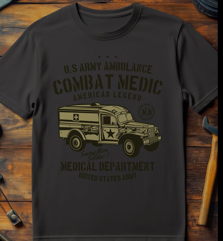 US Army Ambulance T-Shirt image 5