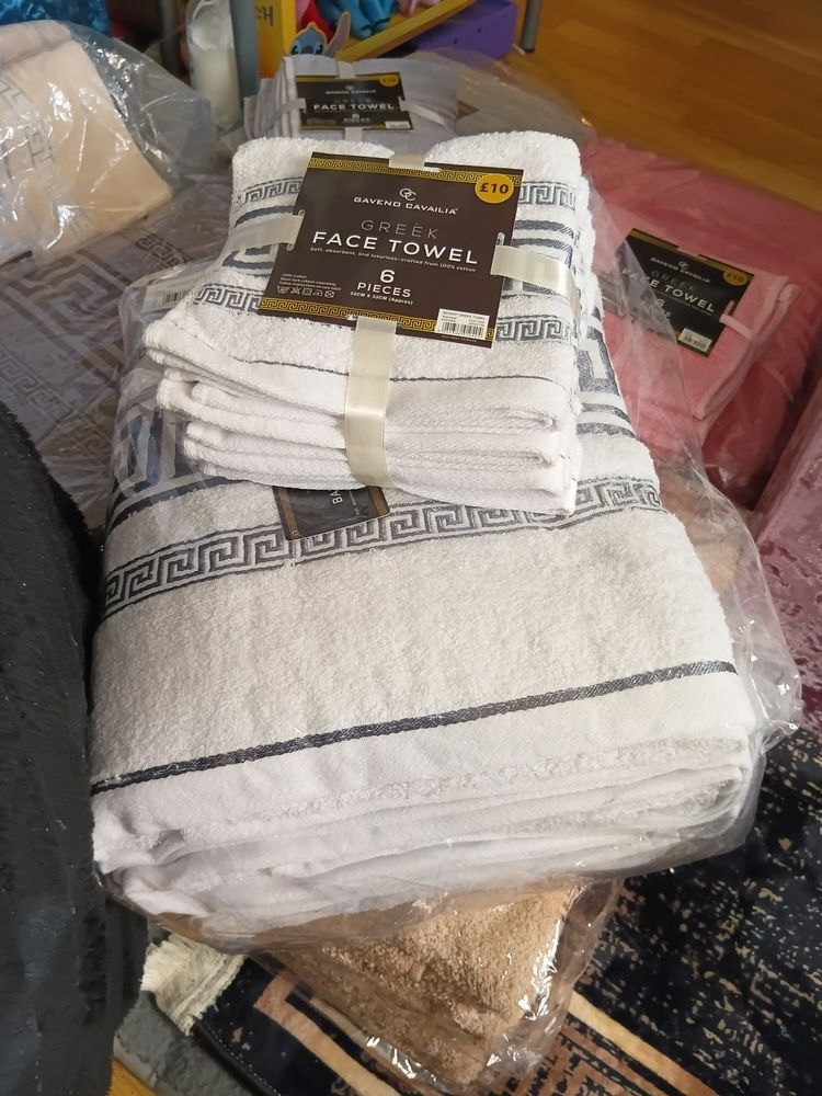 Greek Face Towel Set with face clothes