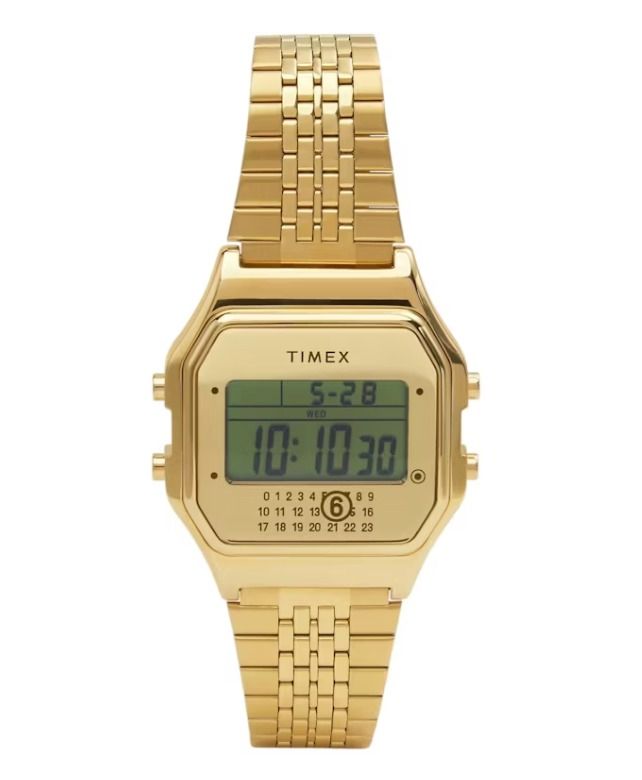 Timex Gold Digital Watch