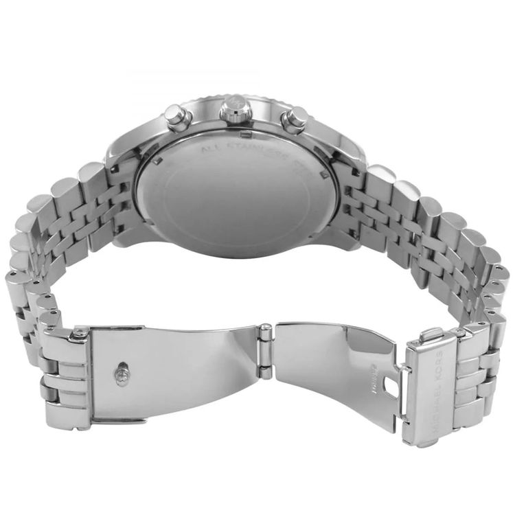 Michael Kors MK8280 Men's Watch Stainless Steel Strap With Blue Dial 5