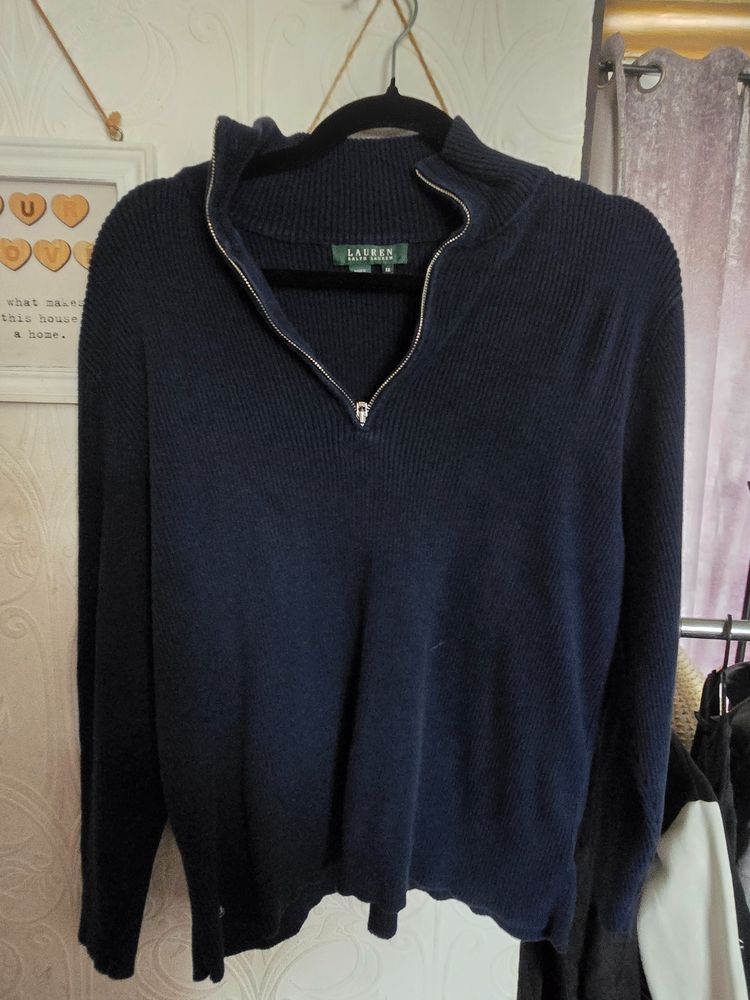 RLX Ralph Lauren Lauren Ralph Lauren ribbed zip-up sweater product image
