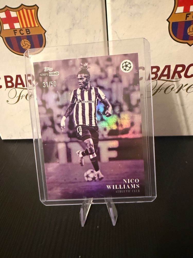 Nico Williams /50 Topps Simplicidad
