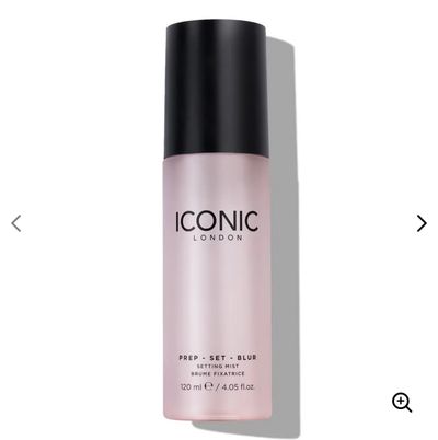 Iconic London Prep Set Blur Setting Mist 120 ml