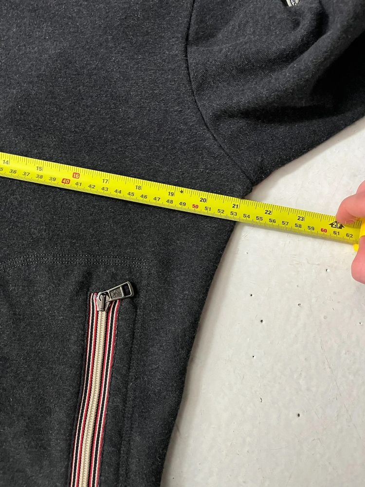 Moncler Grey Zipped Cardigan obraz 9