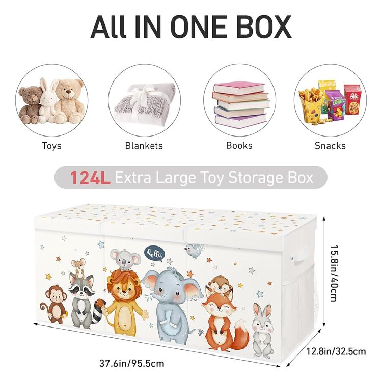 Extra Large Toy Storage Box 2