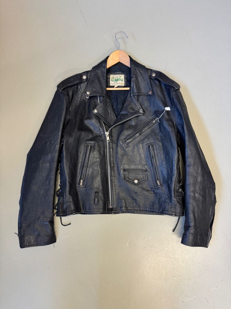 Other Black Leather Biker Jacket product image