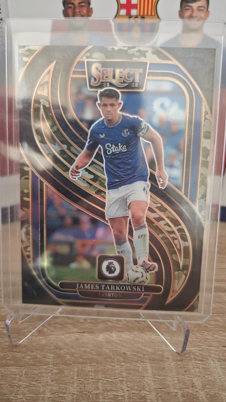 James Tarkowski Football Trading Card