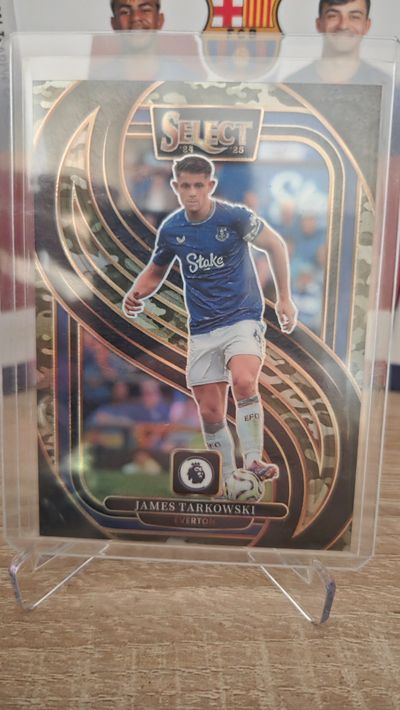 James Tarkowski Football Trading Card