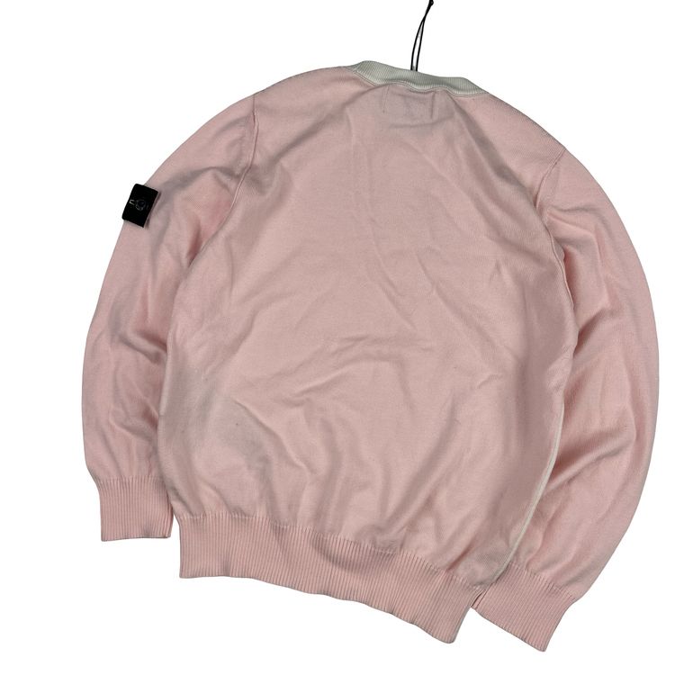 Immagine di Stone Island Junior 2025 White/Pink Pullover Crewneck Jumper - Age 8 7