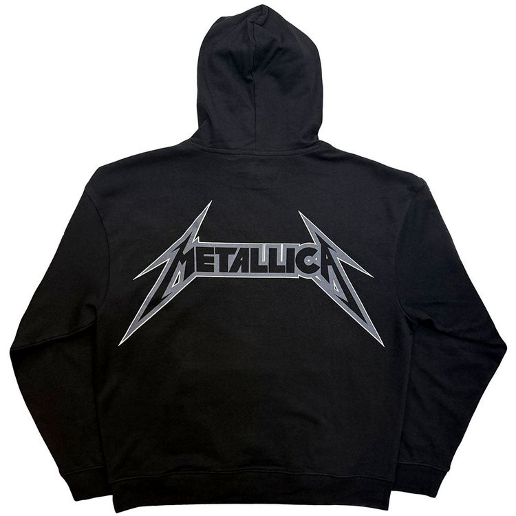 Metallica M Bolt Band Logo Pullover Hoodie 3