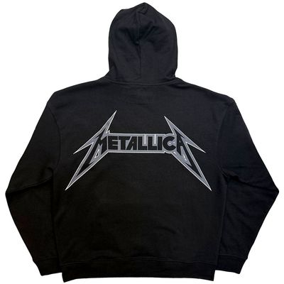 Metallica M Bolt Band Logo Pullover Hoodie 3