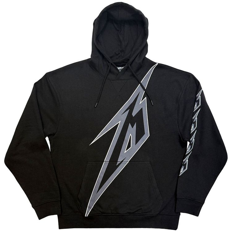 Metallica M Bolt Band Logo Pullover Hoodie