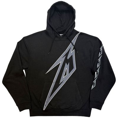 Metallica M Bolt Band Logo Pullover Hoodie 1