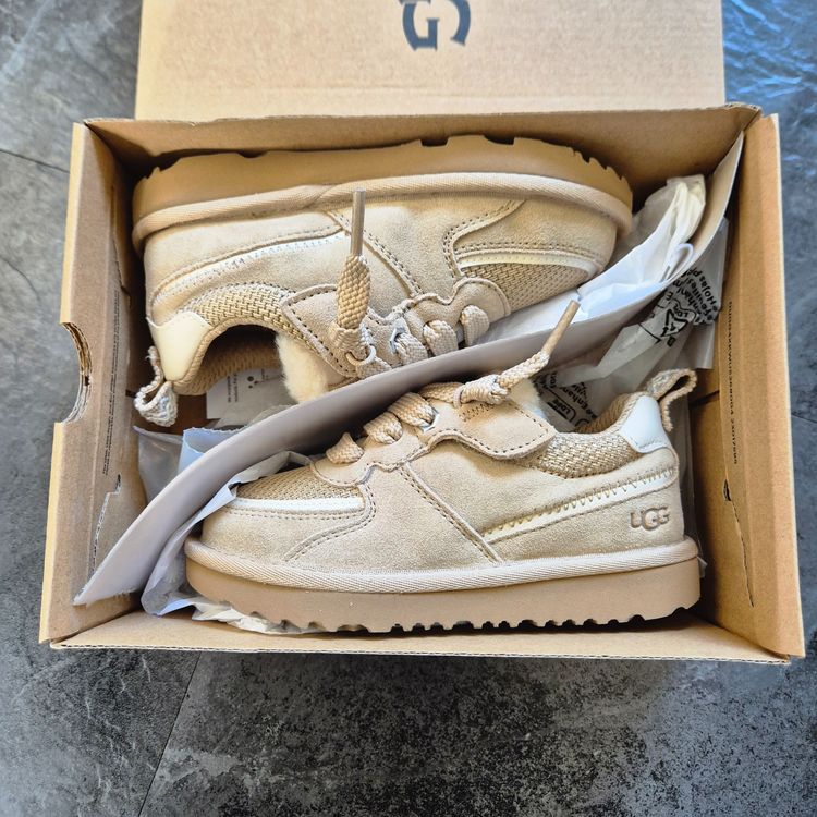 Ugg Beige Toddler Sneakers uk9