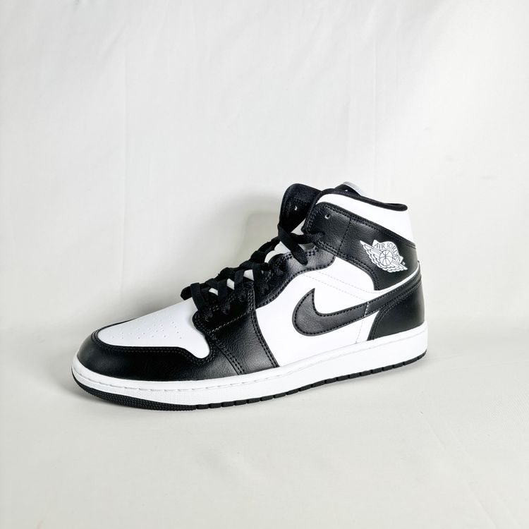 Nike Nike Air Jordan 1 Mid Panda UK 9.5 Black White BNIB 🔥 Fast Post product image