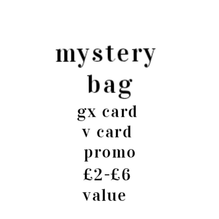 Pokemon Mystery Bag product image