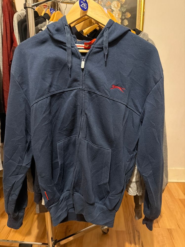 Slazenger Slazenger Navy Blue Zip-Up Hoodie product image