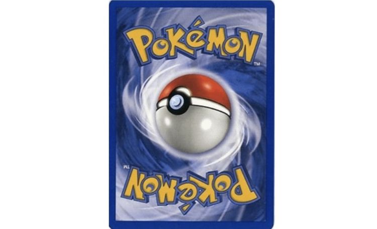 Pokémon Trading Card On Screen