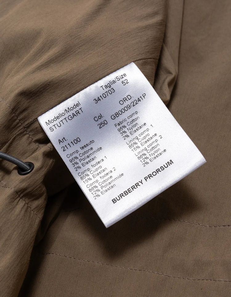 Burberry Prorsum Stuttgart Mens Cotton Bomber Jacket 7