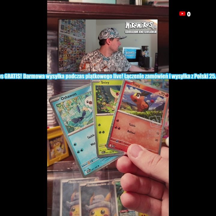 Starter 3x promo unova starter product image
