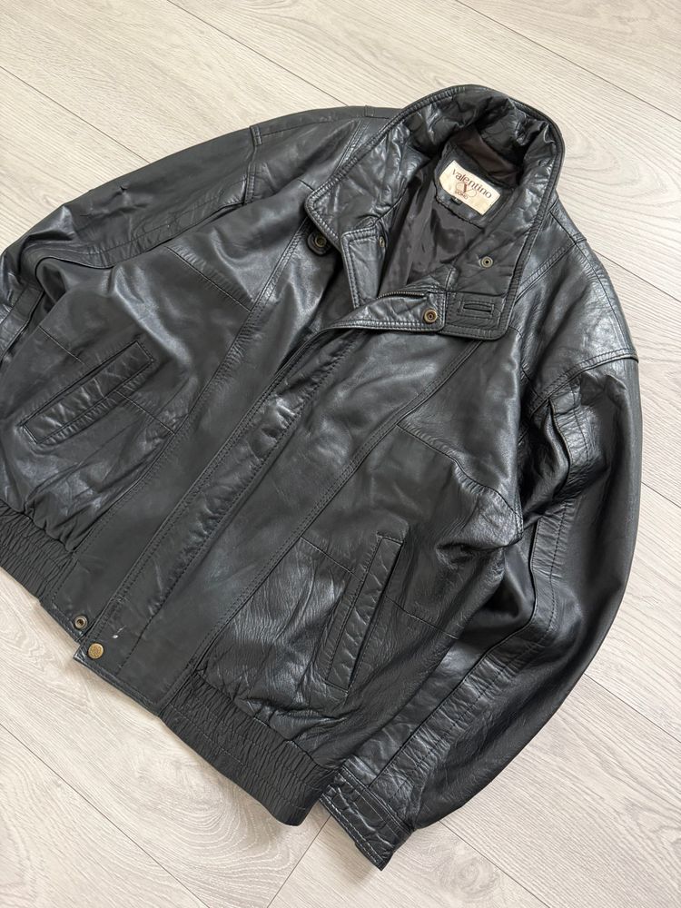 Immagine di Valentino 1980s Panelled Soft Leather Jacket - Size L 3