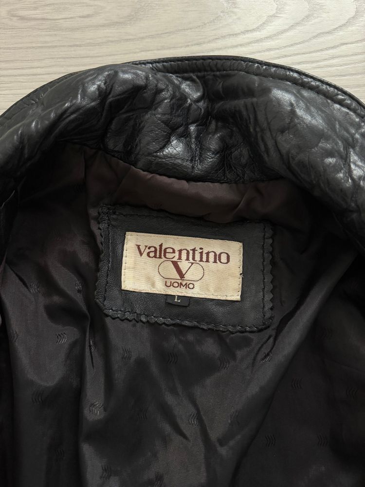 Immagine di Valentino 1980s Panelled Soft Leather Jacket - Size L 7