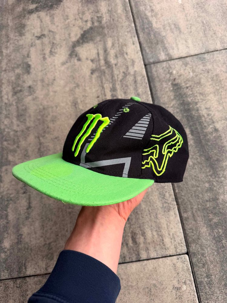 czapka fox x monster energy 