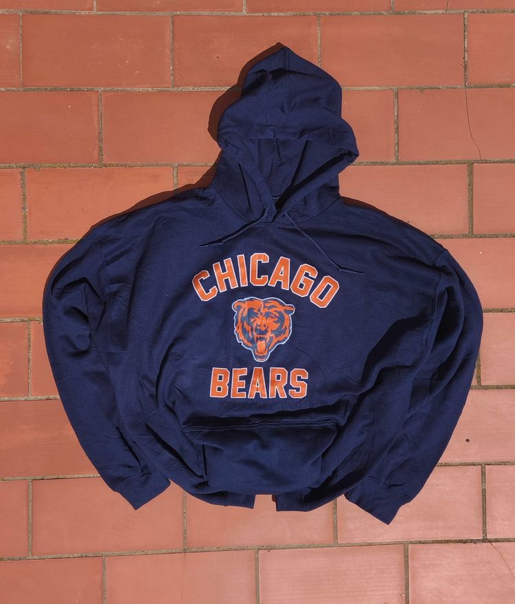 Sudadera Chicago Bears NFL Oficial - Talla 2XL - Estilo Oversize