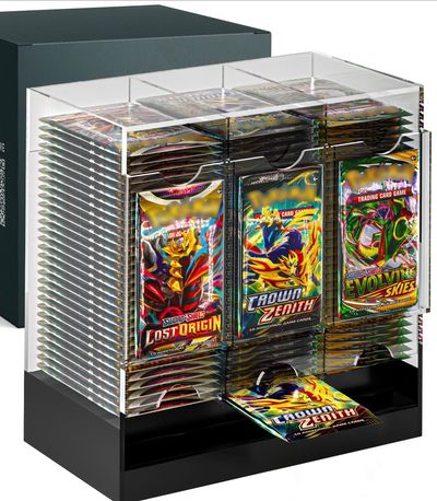 Trading Card Game 3 Booster Pack Display Dispenser