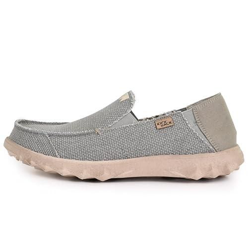 Kickback Couch Classic Men’s Canvas Slip On Loafers K10212012 Shoes image 1